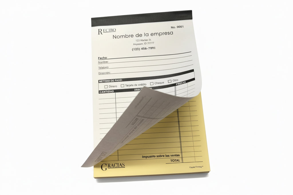 Recibo form
